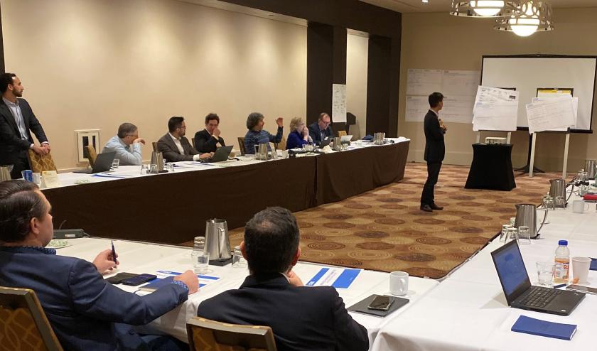 INNOTECH Committee Members Working Together in a conference room