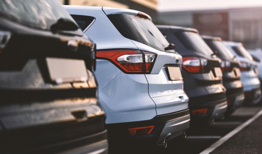Cars parked outside